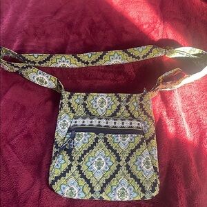 Vera Bradley Patterned Crossbody Bag Mint!